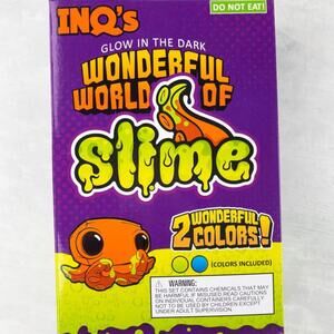 Glow in the Dark Slime Kit - 2 Colors Included NEW IN BOX